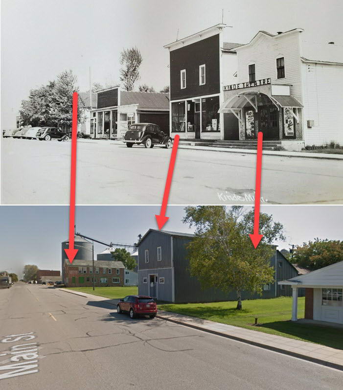 Kinde Theatre - Possible Location Next To Current Post Office On Right